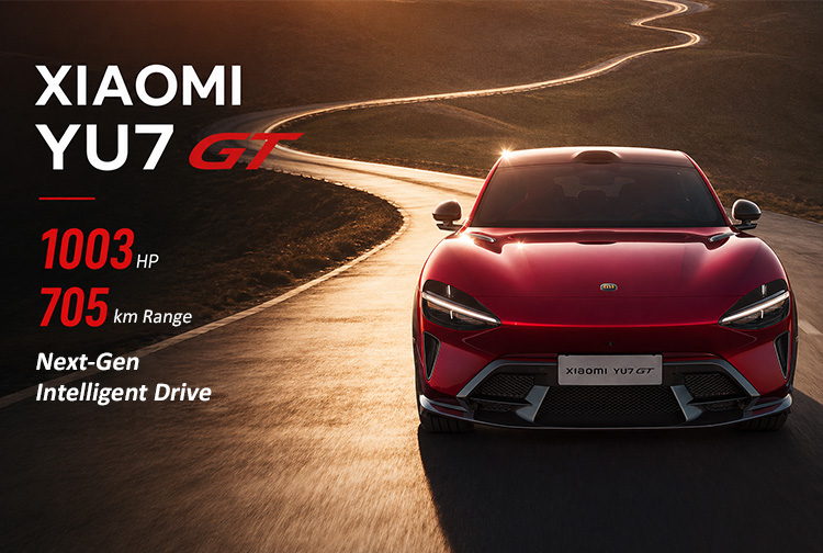 Xiaomi YU7 GT Poised for Launch: 1003 HP Performance Beast, 705 km Range Ushers in a New Era of Intelligent Driving